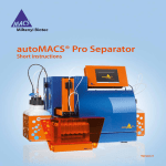 autoMACS® Pro Separator