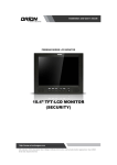 10.4” TFT-LCD MONITOR (SECURITY)