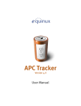APC Tracker Manual