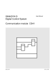 SIMADYN D Digital Control System Communication