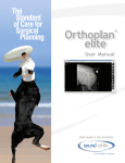 Orthoplan Elite User Manual