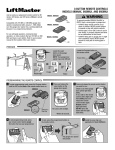 3-button remote controls models 890max, 893max