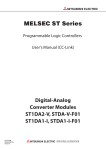 MELSEC-ST Digital-Analog Converter Module User`s Manual (CC