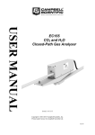 EC155 CO2 and H2O Closed-Path Gas Analyser