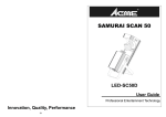 SAMURAI SCAN 50 - Sound & Light Store