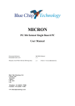 Micron User Guide - Blue Chip Technology