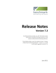 Version 7 Release Notes - Benchmark Estimating Software