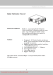 Boxlight Beacon CP720e Operating Instructions