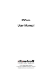 IDCam User Manual