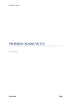 Ventilation Xpress Manual