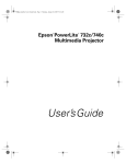 User`s Guide - Epson America, Inc.