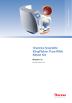 KingFisher Pure RNA Blood Kit Instruction Manual