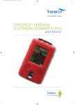 Tracerco PED User Manual - Qal-Tek