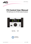 FX-Control User Manual