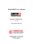 Model 4069P User`s Manual - Precision Control Systems, Inc.