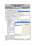 WELFORD CHART NOTES NEWSLETTER Volume 29, No. 5