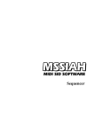 MSSIAH Sequencer User Manual