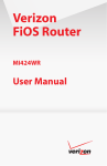 Verizon FiOS Router