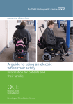 A guide to using an electric wheelchair safely