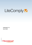 LiteComply User Guide