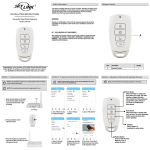 INSTALLATION INSTRUCTIONS Security Keychain Remote