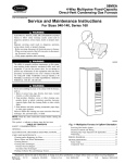 Carrier 58MXA Service and Maintenance Instructions - A