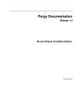 Porgy Documentation