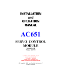 AC651 Manual - Paw-Taw