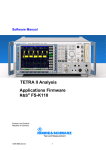 r&s®fs-k110 tetra ii