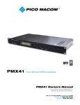 PMX41 User Manual