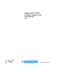 Magelis XBT N/R/RT Compact Display Units User Manual