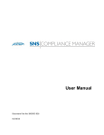 SNS Compliance Manager