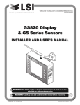 GS820 Install and User - Bode Technical Services
