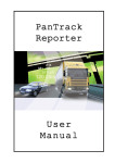 PanTrack Reporter User Manual - gps/gps vehicle tracking/vehicle