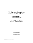 XLibraryDisplay User Manual