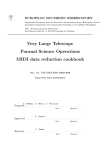 MIDI data reduction cookbook