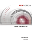 Digital Video Recorder User Manual - Surveillance