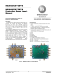 EVBUM2065 - NB3N5573DTGEVB Evaluation Board User`s Manual