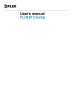 User`s manual FLIR IP Config