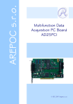 Multifunction DAQ Board AD25PCI