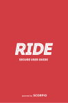 Ride Secure User Manual