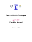 eServices Manual Final - Beacon Health Strategies
