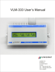 VLM-333 User`s Manual