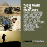 POWER TRAVELLER Tactical