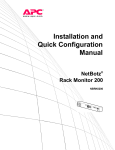 Installation and Quick Configuration