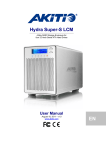 Hydra Super-S LCM 4-Bay RAID Storage Enclosure