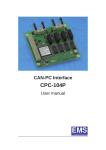 CPC-104P User Manual - EMS Dr. Thomas Wünsche