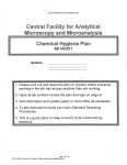 Central acility for nalytical icroscop and icroanal sis