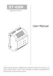 DT-GSM User Manual