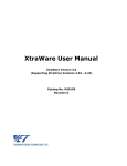 XtraWare Users Manual